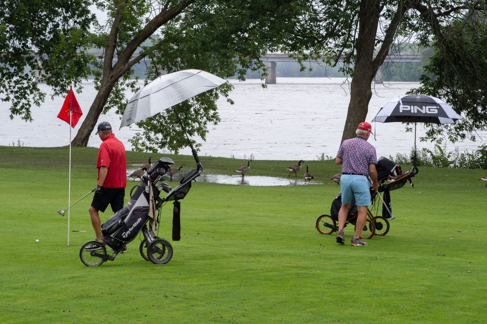 Inondations : la situation se stabilise au Club de golf Drummondville