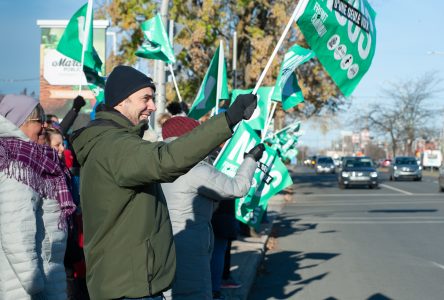 Une grève sur fond de solidarité, d’optimisme et de revendications