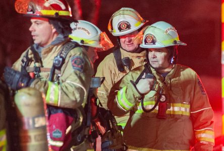 «Un incendie du genre, ça soude les liens entre les pompiers» – Martin Boisvert, chef aux opérations du SSISCD