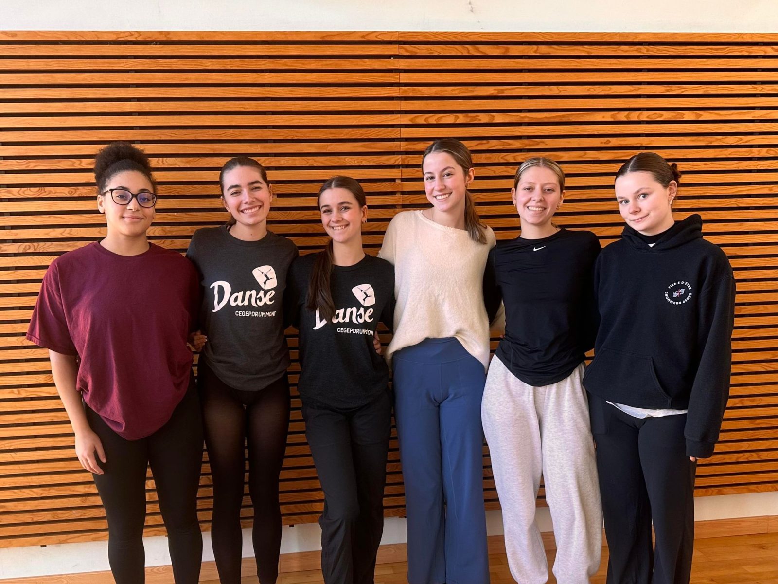 Un mois d’immersion artistique pour six étudiantes en danse