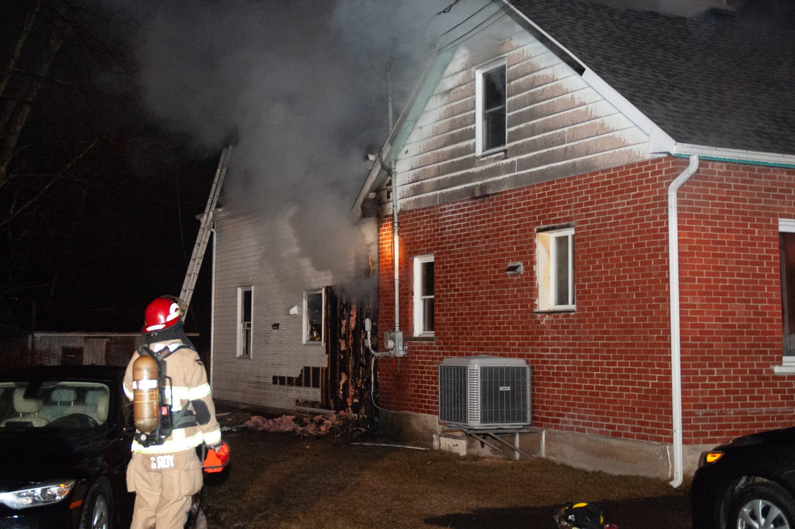 Incendies majeurs : soirée occupée pour les pompiers de Drummondville (photos)