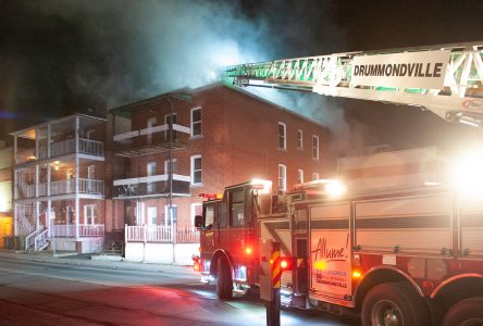 Un autre important incendie à Drummondville (photos et mise à jour)
