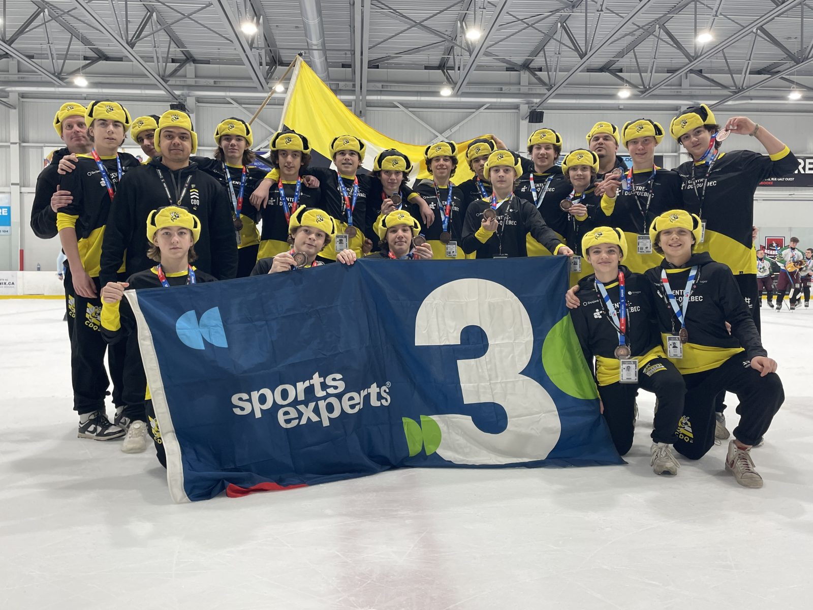 Jeux du Québec : neuf médailles et deux bannières d’esprit sportif à la fin du bloc 1